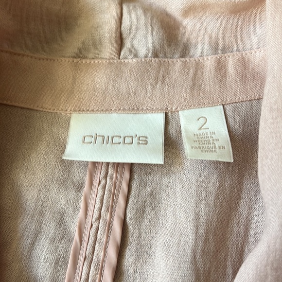 Chicos dusty rose top and jacket set - Picture 7 of 7